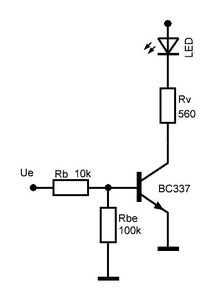Transistor als Schalter